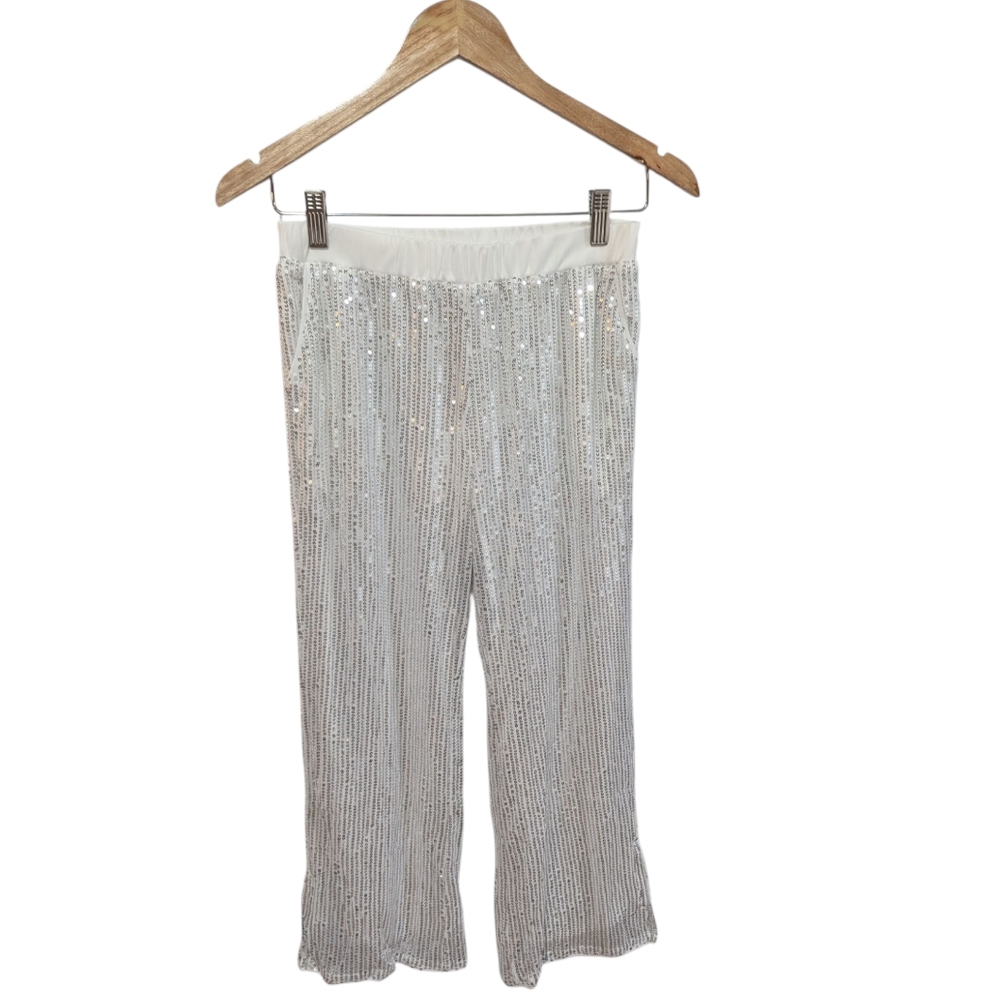 Grace Karin Girl's Sequin Pants Size 12Y